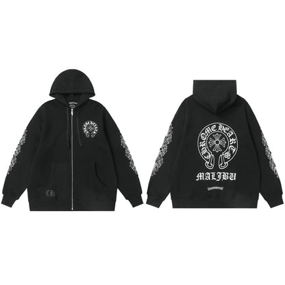 CH-ChromeHearts  Zip Up Hoodie M8515