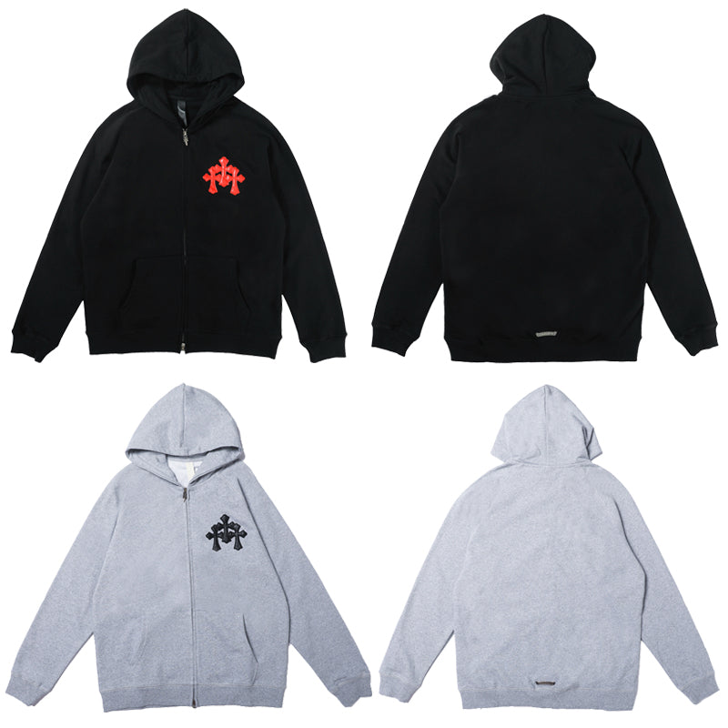 CH-ChromeHearts  Zip Up Hoodie 8652