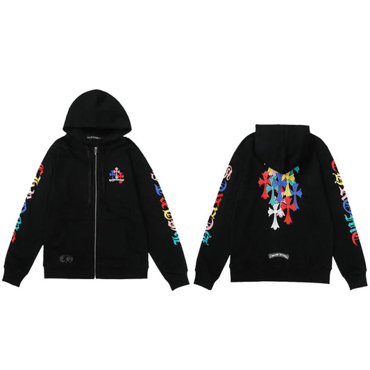 CH-ChromeHearts  Zip Up Hoodie M8508