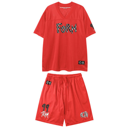 CH-ChromeHearts New T-shirt and  Shorts Suit 9996