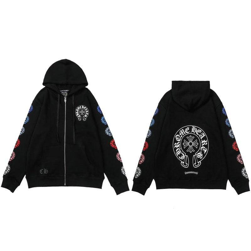 CH-ChromeHearts  Zip Up Hoodie K5011