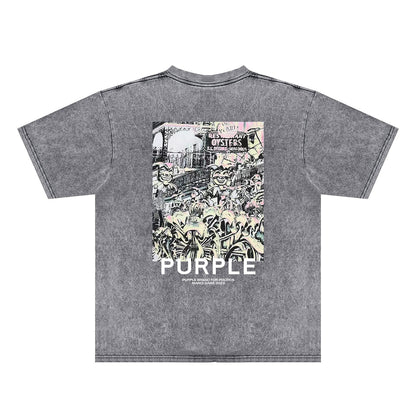 Purple 2024  Make Old T-Shirt PUR098#