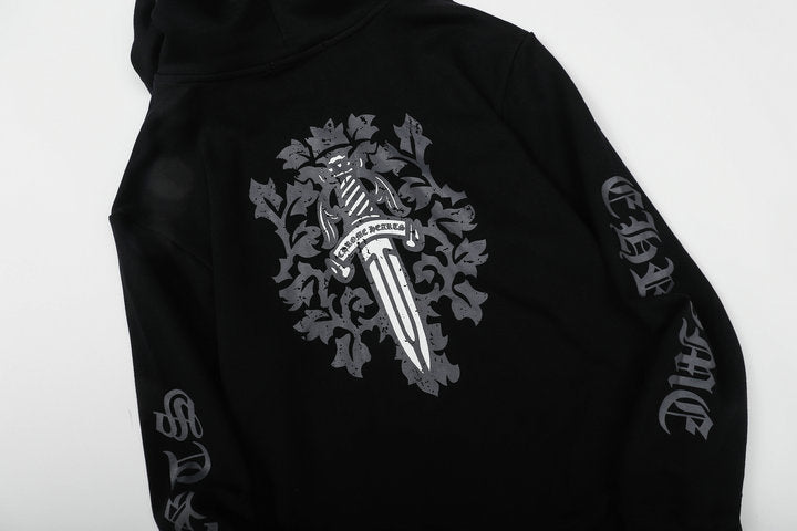 CH-ChromeHearts  Zip Up Hoodie M8509