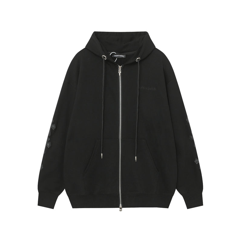 CH-ChromeHearts Zip Up Hoodie