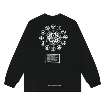 CH-ChromeHearts Men's Long-Sleeve T-shirt Sweatshirt K8007