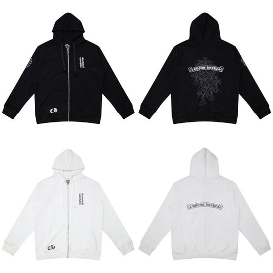 CH-ChromeHearts  Zip Up Hoodie K5006