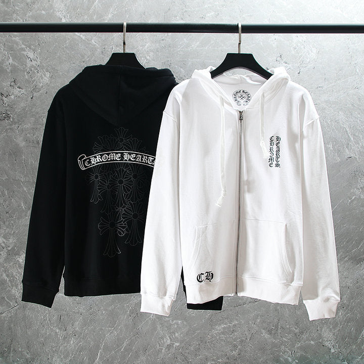 CH-ChromeHearts  Zip Up Hoodie K5006