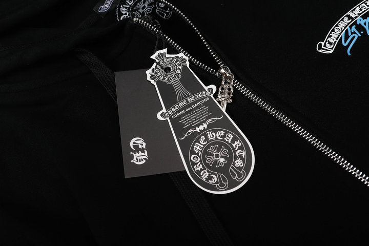 CH-ChromeHearts Zip Up Hoodie M8509