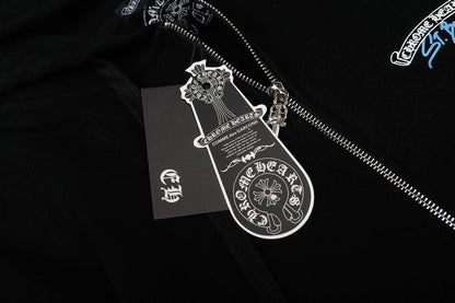 CH-ChromeHearts Zip Up Hoodie M8509