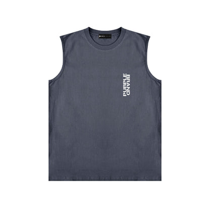 PURPLE-Purple  Sleeveless T-Shirt  BPUR110#