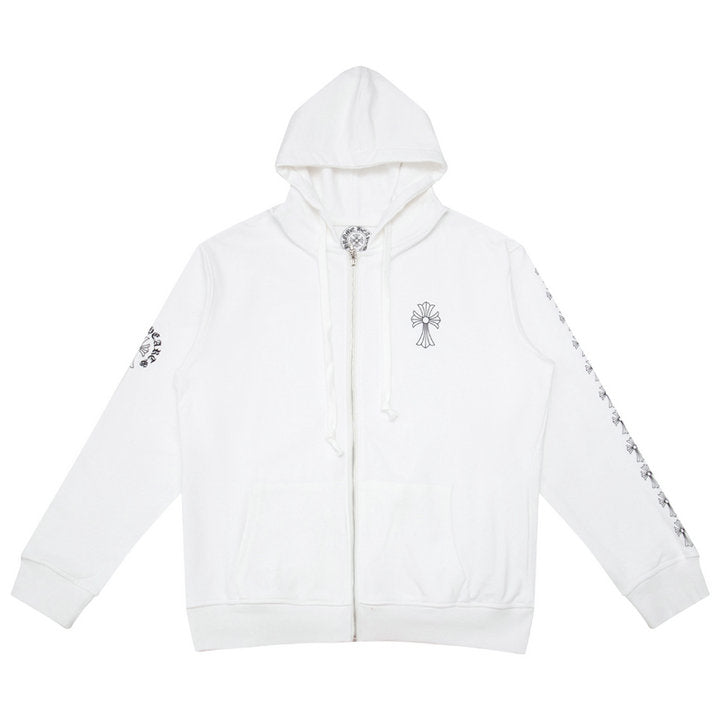 CH-ChromeHearts Zip Up Hoodie K5007