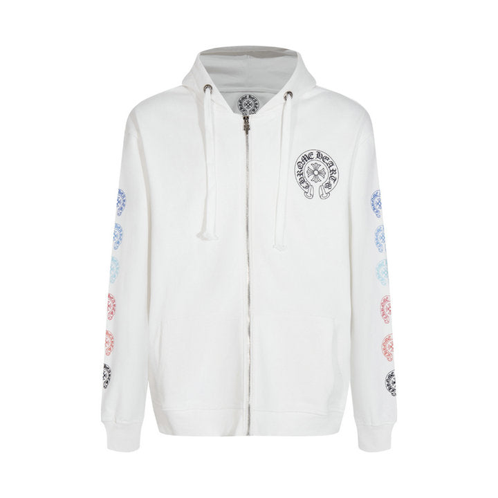 CH-ChromeHearts Zip Up Hoodie K5011