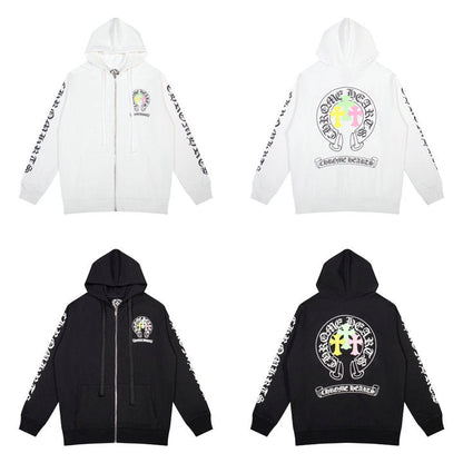 CH-ChromeHearts Zip Up Hoodie K5012