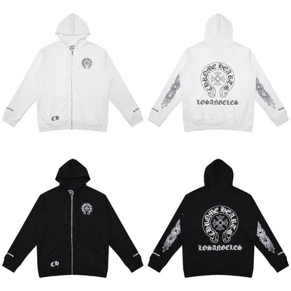 CH-ChromeHearts  Zip Up Hoodie K5009