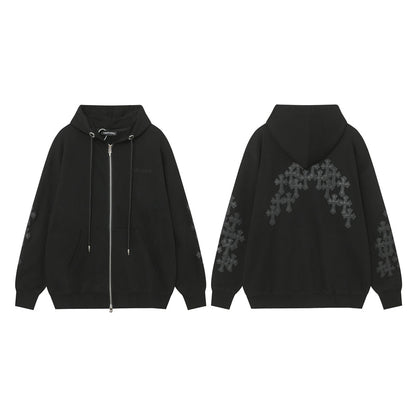 CH-ChromeHearts Zip Up Hoodie