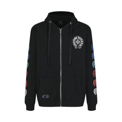 CH-ChromeHearts Zip Up Hoodie K5011