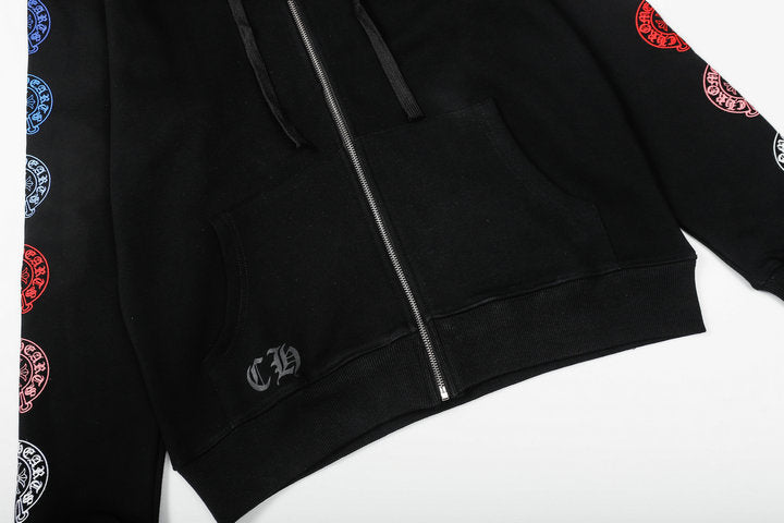 CH-ChromeHearts  Zip Up Hoodie K5011