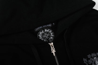 CH-ChromeHearts  Zip Up Hoodie M8509