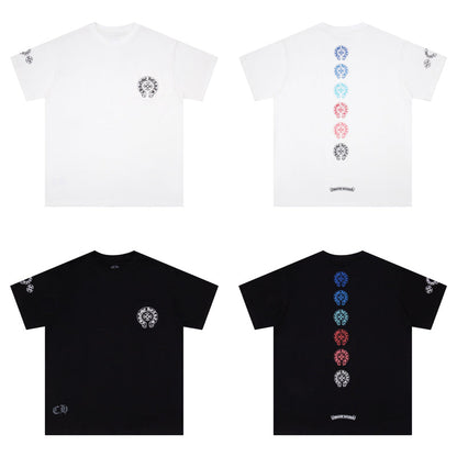 CH-ChromeHearts  Multi Color Horse Shoe T-shirt K6048