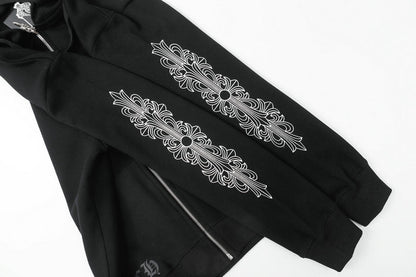 CH-ChromeHearts  Zip Up Hoodie M8515