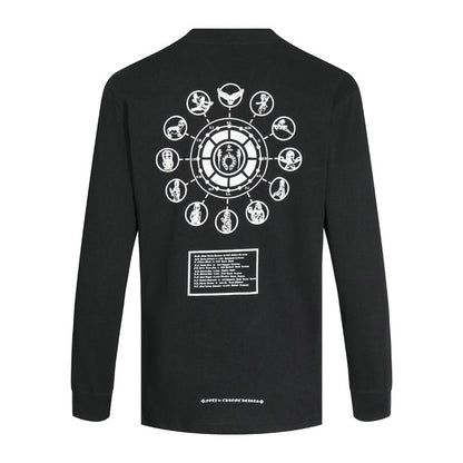 CH-ChromeHearts Men's Long-Sleeve T-shirt Sweatshirt K8007