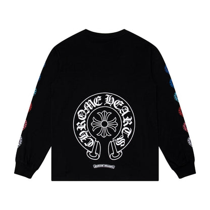 CH-ChromeHearts Men's Long-Sleeve T-shirt Sweatshirt K8009