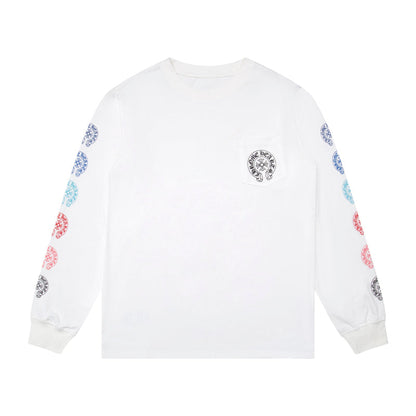 CH-ChromeHearts Men's Long-Sleeve T-shirt Sweatshirt K8009