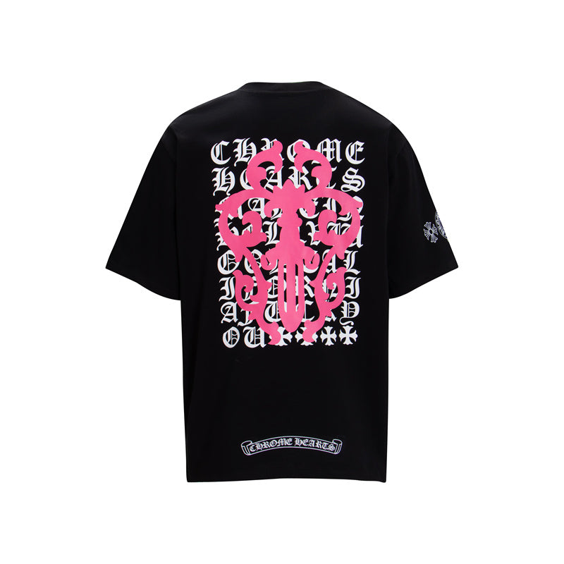 CH-ChromeHearts  Eye Chart Dagger T-shirt K6025