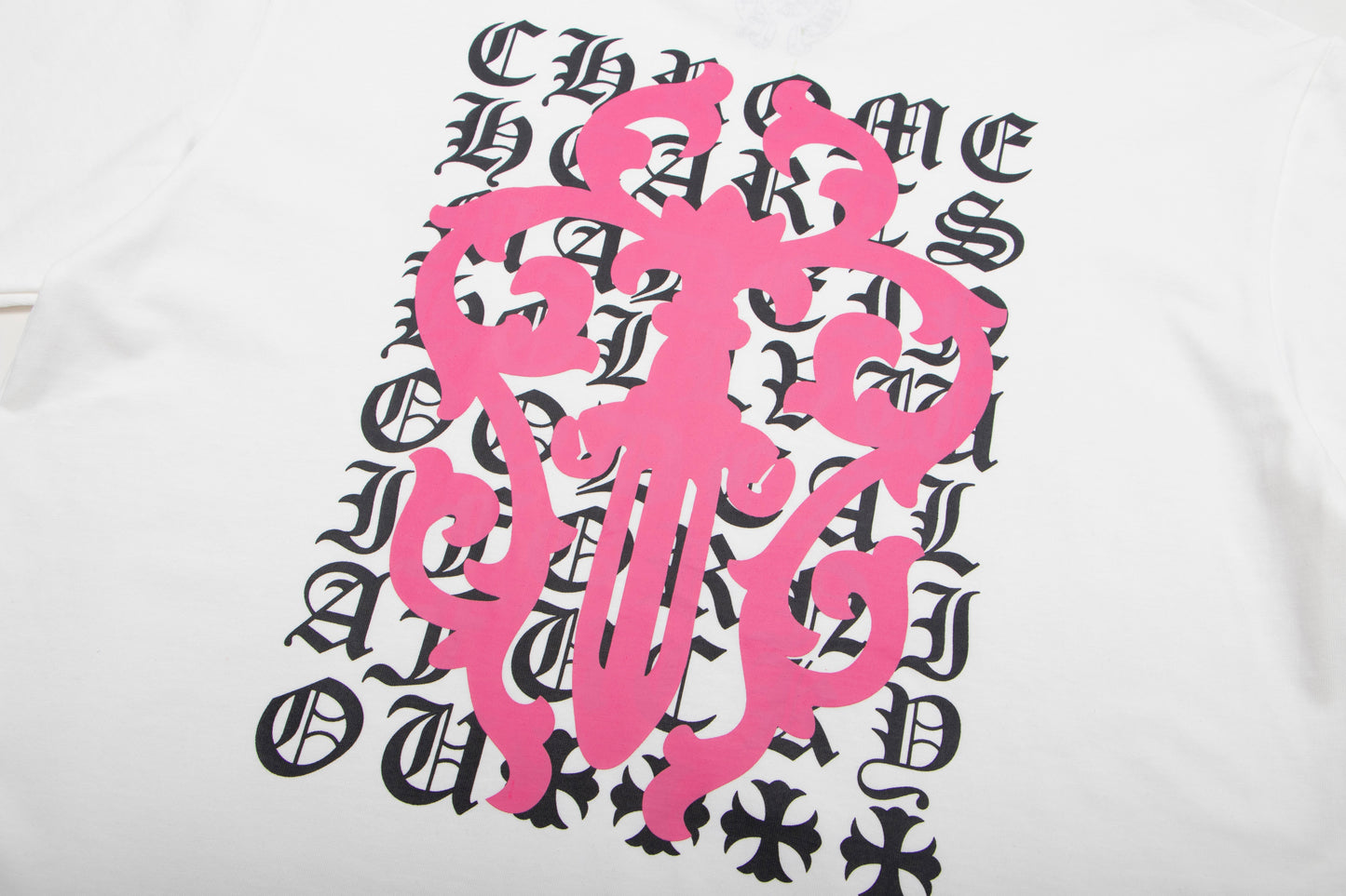 CH-ChromeHearts  Eye Chart Dagger T-shirt K6025