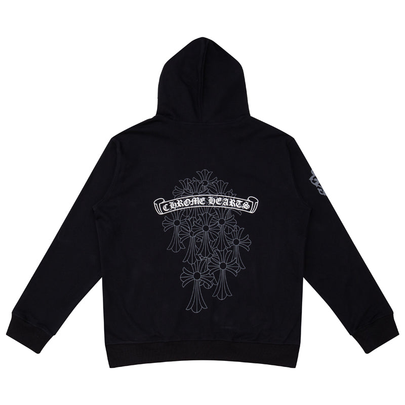 CH-ChromeHearts Zip Up Hoodie K5006