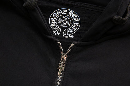 CH-ChromeHearts Zip Up Hoodie K5006