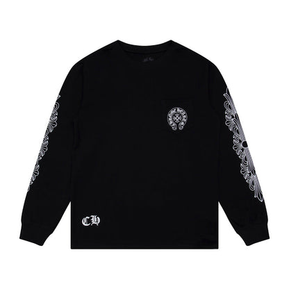 CH-ChromeHearts  Men's Long-Sleeve T-shirt Sweatshirt K8008