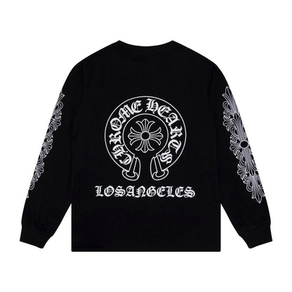 CH-ChromeHearts  Men's Long-Sleeve T-shirt Sweatshirt K8008