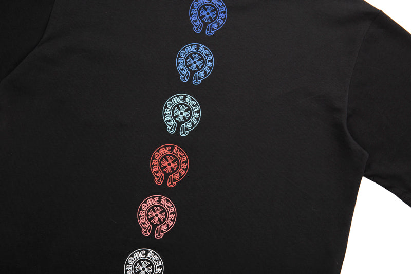 CH-ChromeHearts  Multi Color Horse Shoe T-shirt K6048