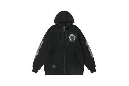 CH-ChromeHearts  Zip Up Hoodie M8515