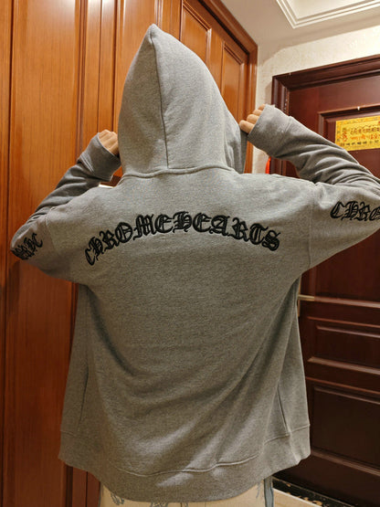 CH-ChromeHearts  Zip Up Hoodie