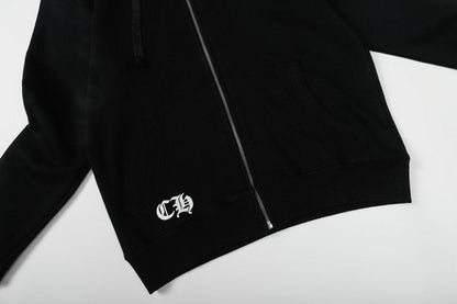 CH-ChromeHearts Zip Up Hoodie M8509