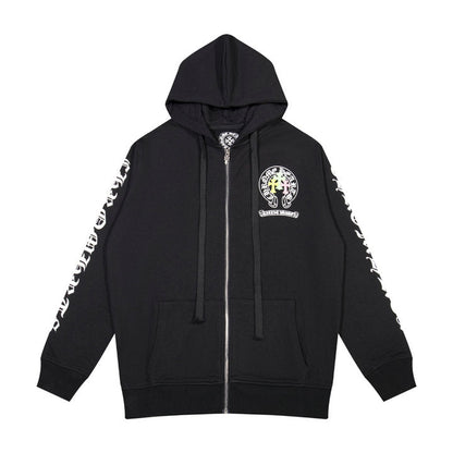 CH-ChromeHearts Zip Up Hoodie K5012