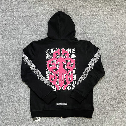 CH-ChromeHearts Zip Up Hoodie K5016