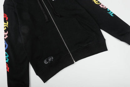 CH-ChromeHearts  Zip Up Hoodie M8508