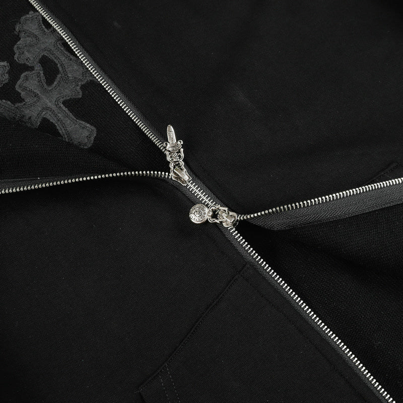 CH-ChromeHearts Zip Up Hoodie