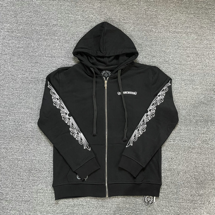 CH-ChromeHearts Zip Up Hoodie K5016