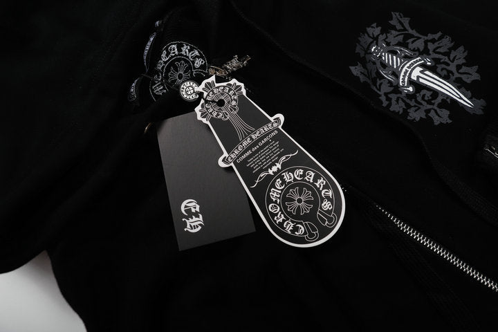 CH-ChromeHearts  Zip Up Hoodie M8509