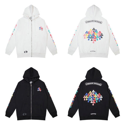 CH-ChromeHearts Zip Up Hoodie K5015