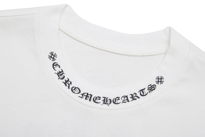 CH-ChromeHearts  Neck Logo T-shirt K6022