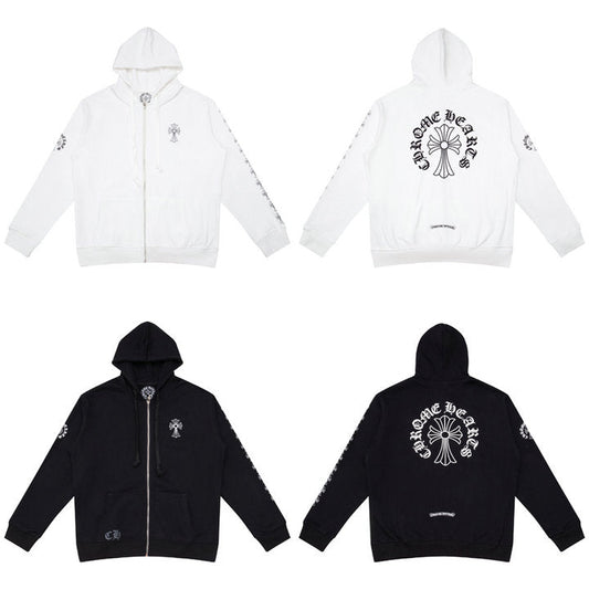 CH-ChromeHearts Zip Up Hoodie K5007