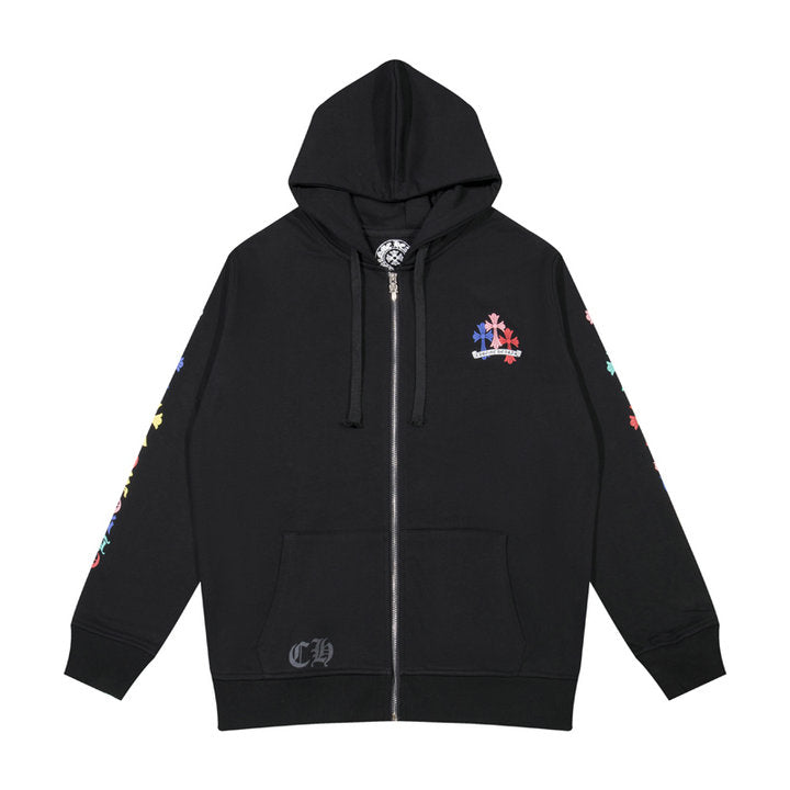 CH-ChromeHearts Zip Up Hoodie K5015