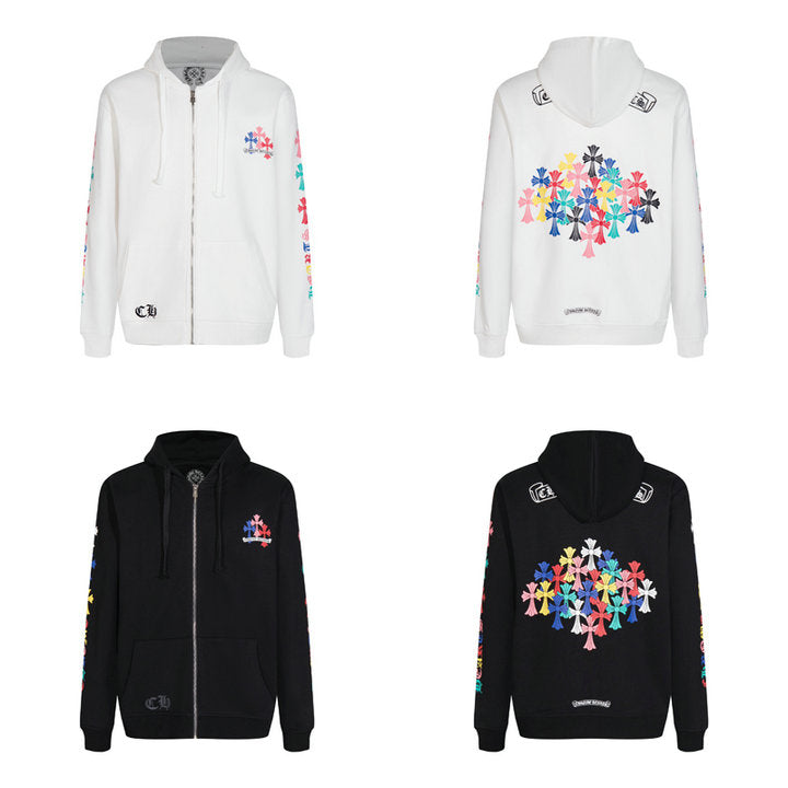 CH-ChromeHearts Zip Up Hoodie K5015