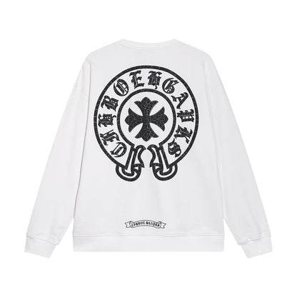 CH-ChromeHearts  Men's Long-Sleeve T-shirt Sweatshirt