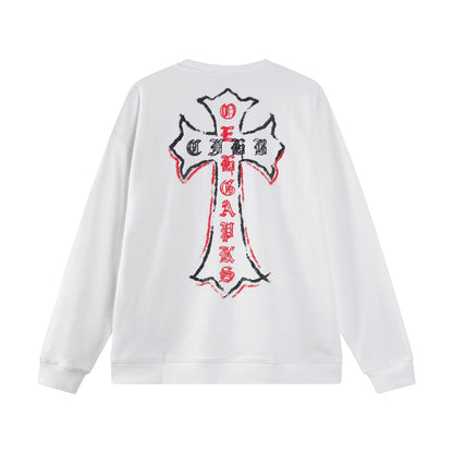 CH-ChromeHearts Men's Long-Sleeve T-shirt Sweatshirt